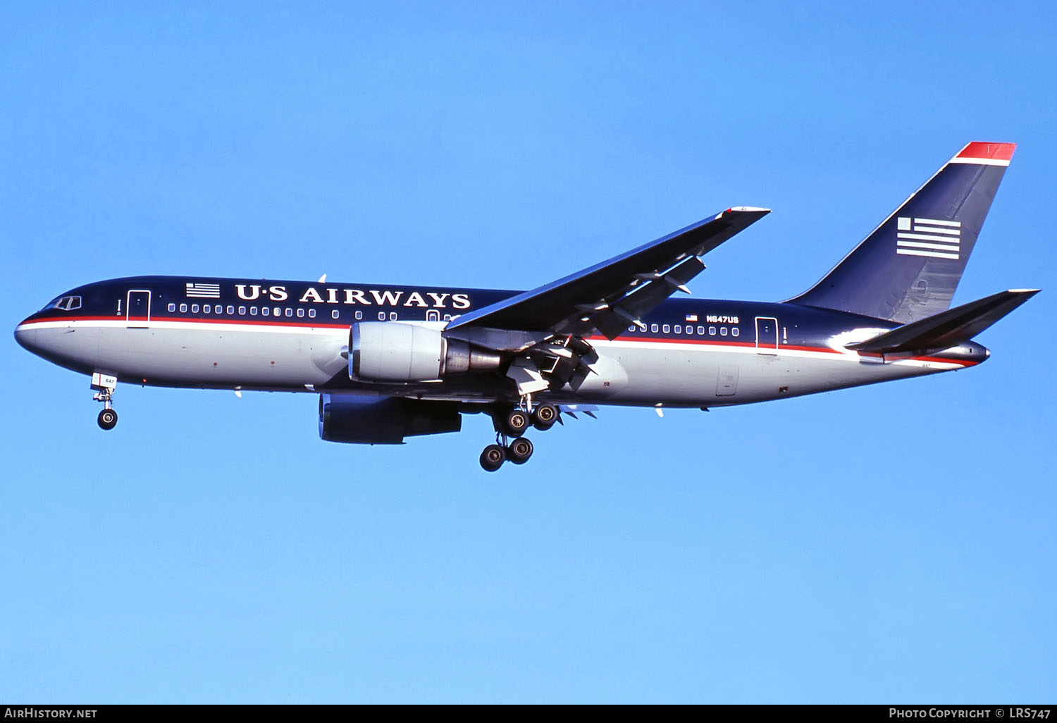 Aircraft Photo of N647US | Boeing 767-201/ER | US Airways | AirHistory.net #270384