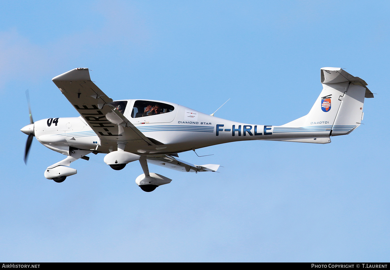 Aircraft Photo of F-HRLE | Diamond DA40D Diamond Star TDI | AirHistory.net #270385