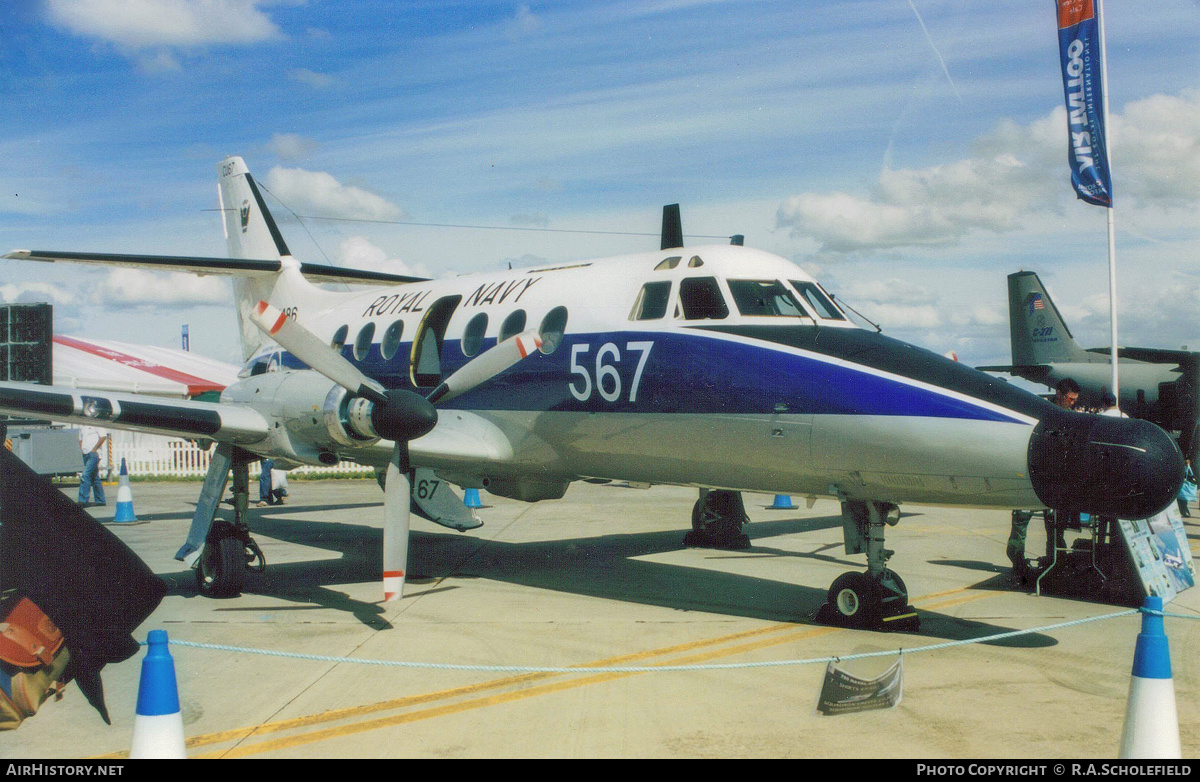 Aircraft Photo of XX486 | Scottish Aviation HP-137 Jetstream T2 | UK - Navy | AirHistory.net #270389