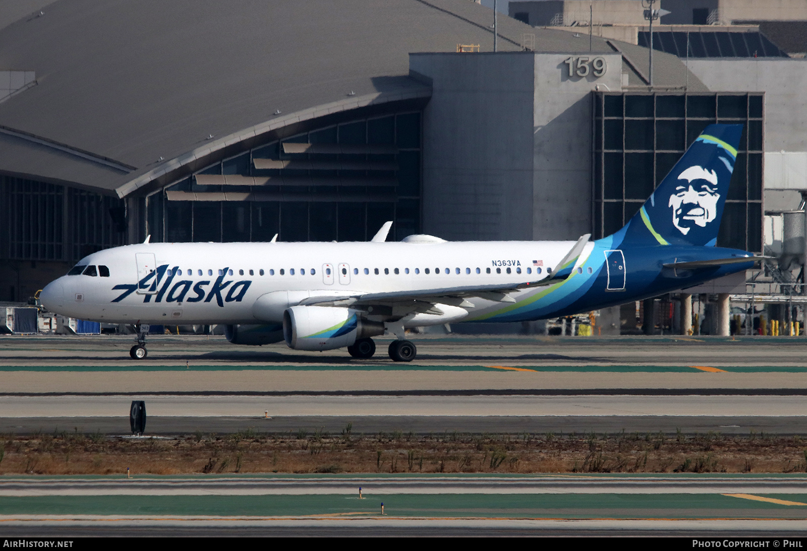 Aircraft Photo of N363VA | Airbus A320-214 | Alaska Airlines | AirHistory.net #270405