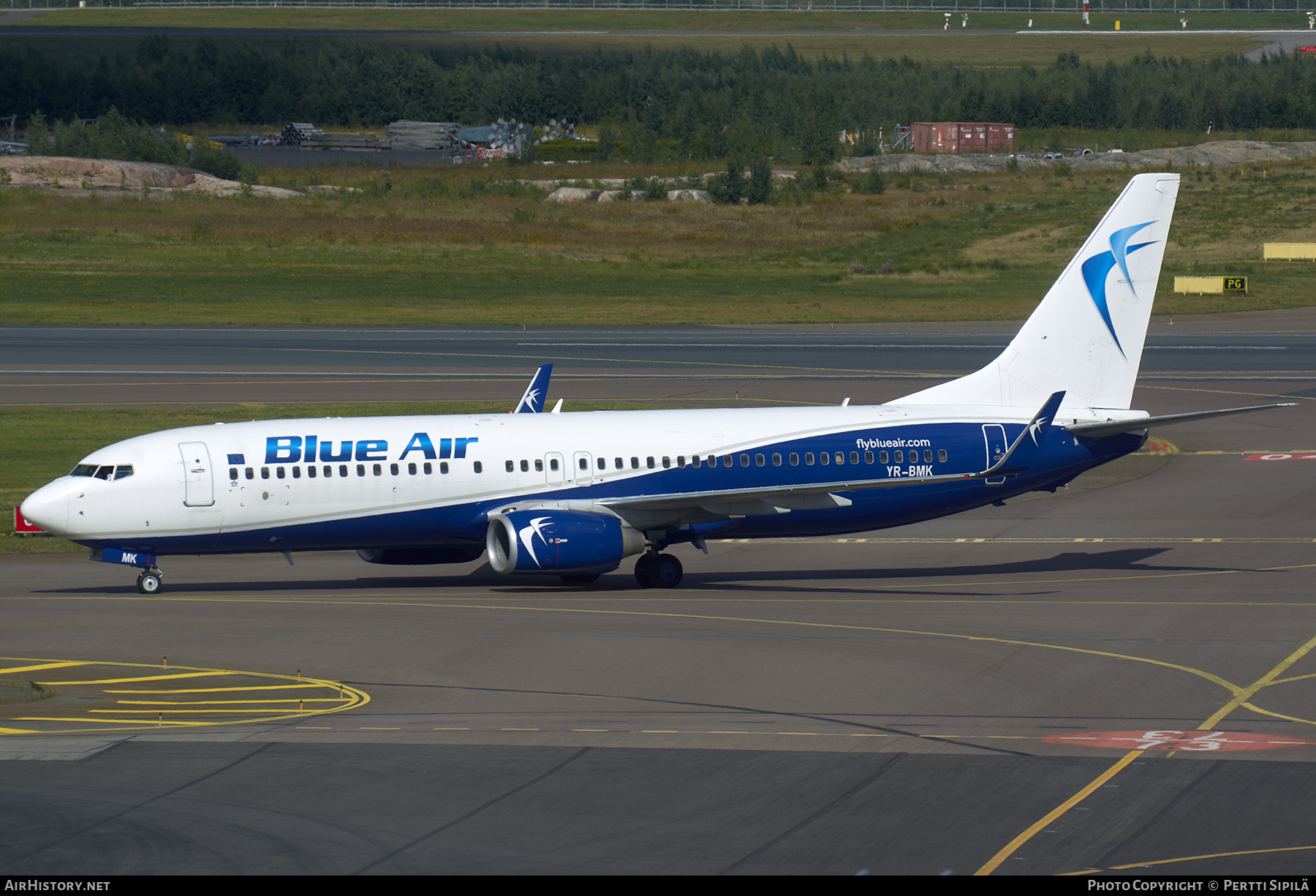 Aircraft Photo of YR-BMK | Boeing 737-82R | Blue Air | AirHistory.net #270418