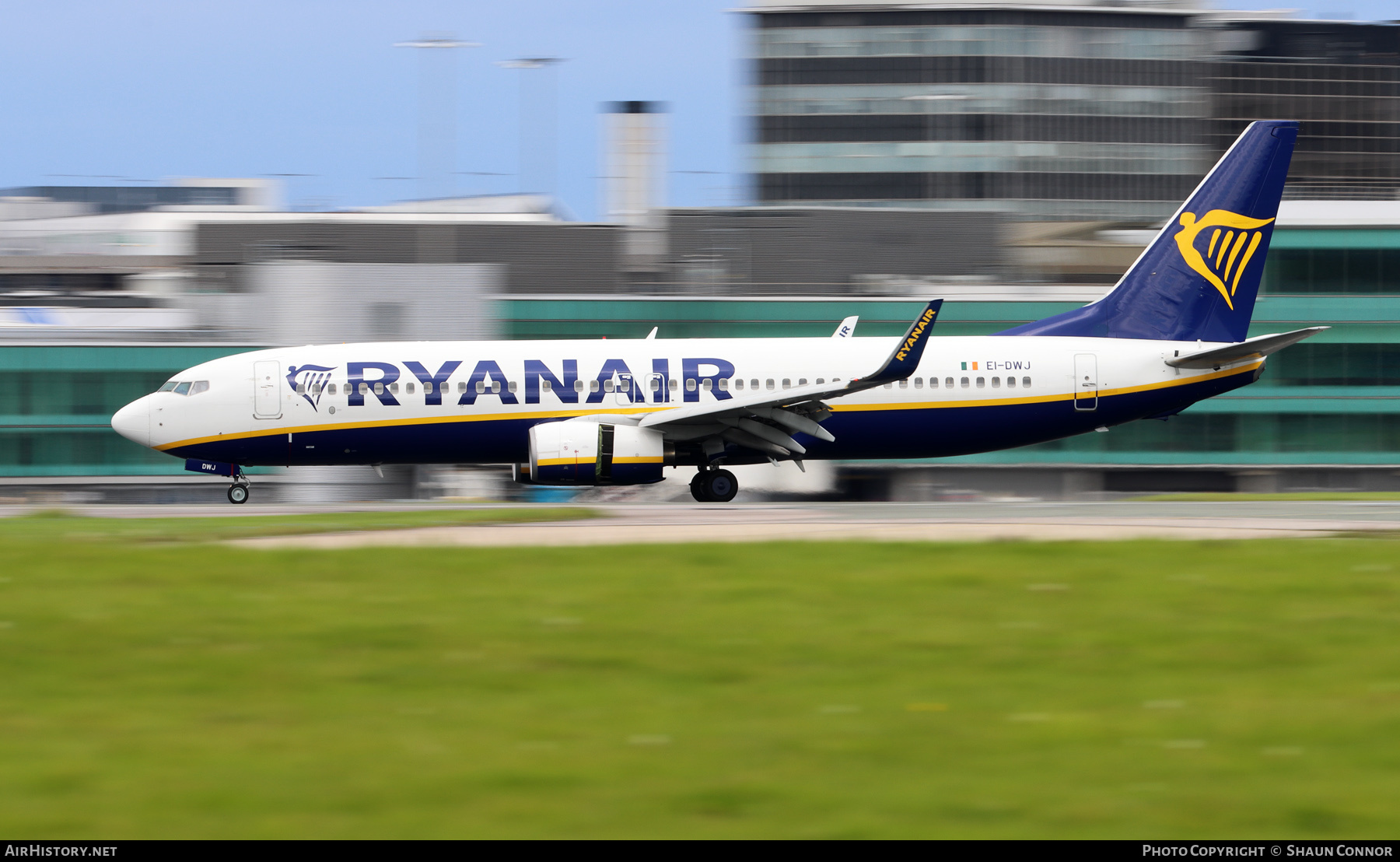 Aircraft Photo of EI-DWJ | Boeing 737-8AS | Ryanair | AirHistory.net #270427