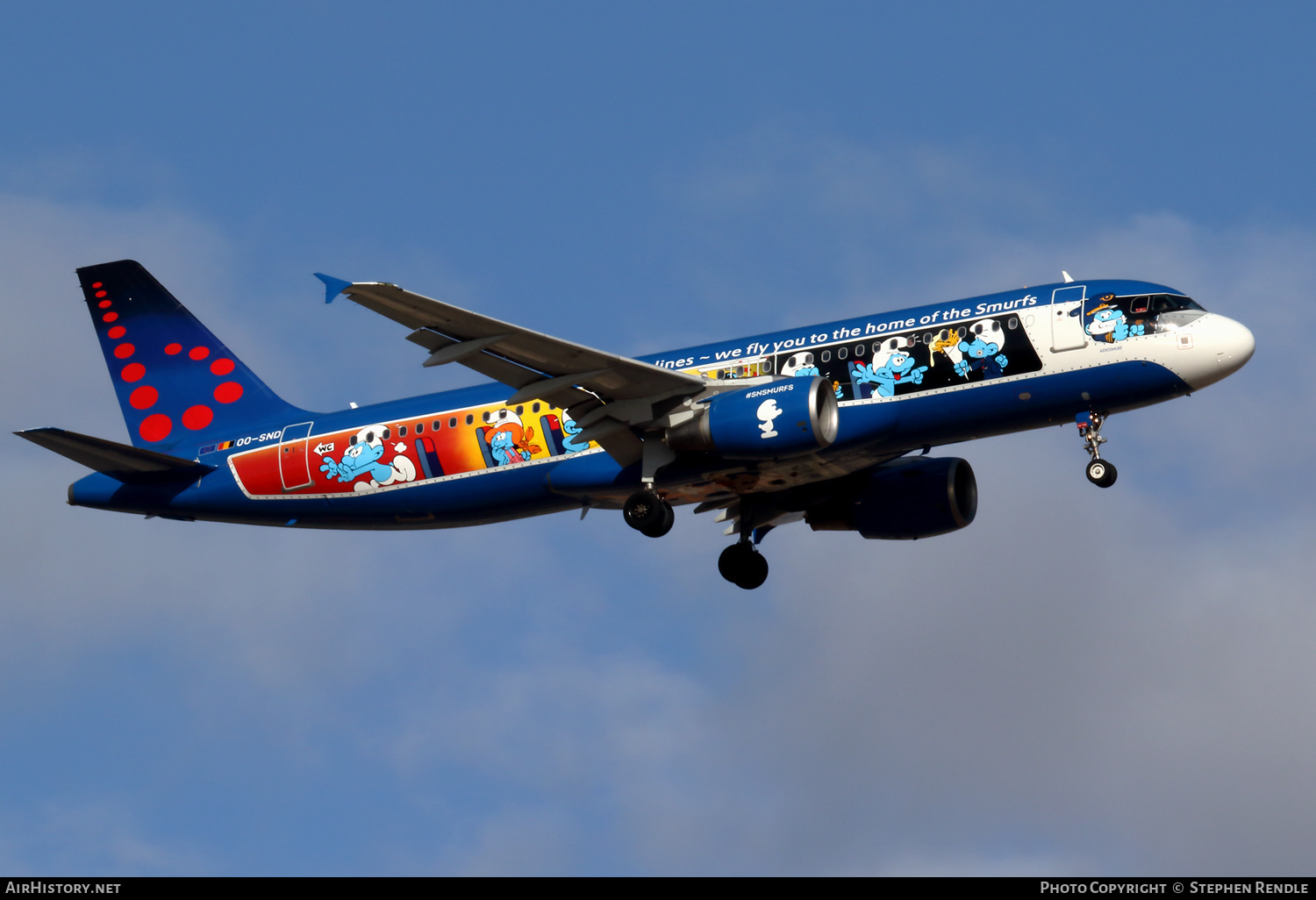 Aircraft Photo of OO-SND | Airbus A320-214 | Brussels Airlines | AirHistory.net #270429