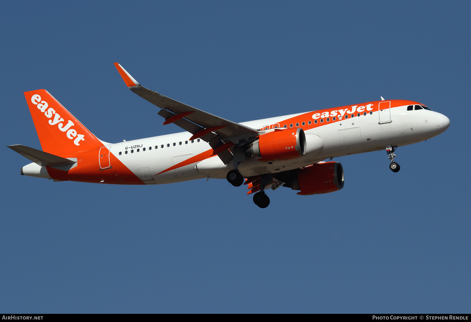 Aircraft Photo of G-UZHJ | Airbus A320-251N | EasyJet | AirHistory.net #270430