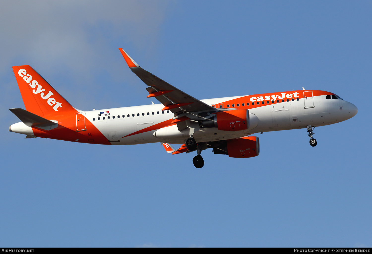 Aircraft Photo of OE-ICP | Airbus A320-214 | EasyJet | AirHistory.net #270432