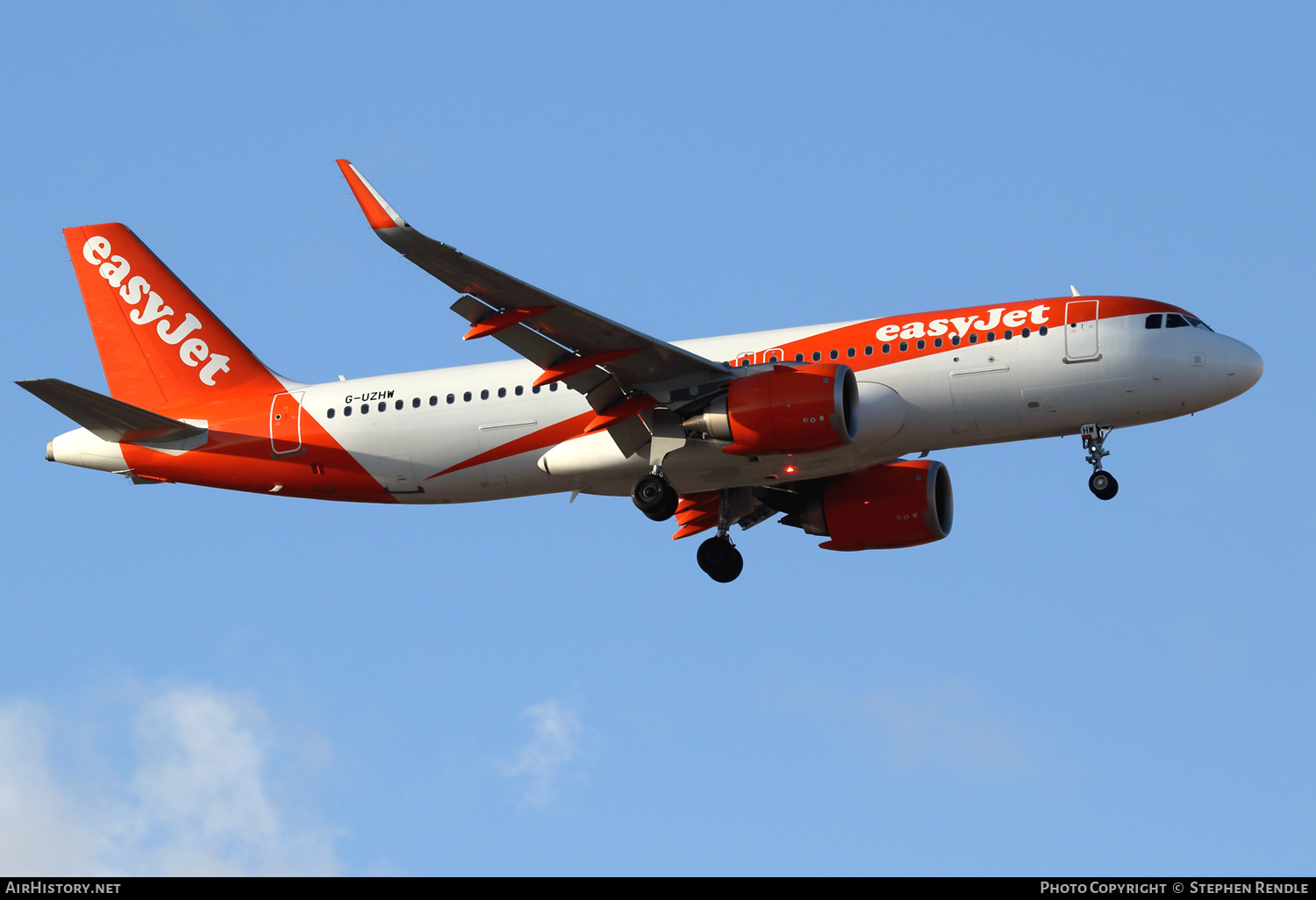 Aircraft Photo of G-UZHW | Airbus A320-251N | EasyJet | AirHistory.net #270435