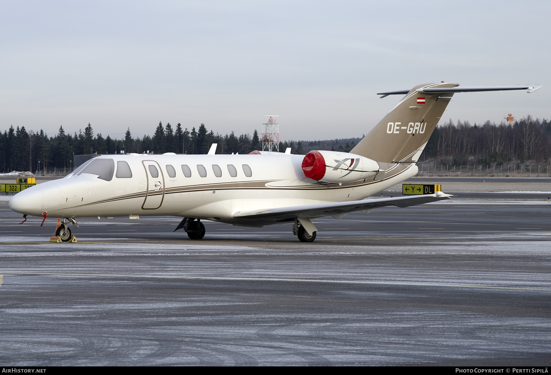 Aircraft Photo of OE-GRU | Cessna 525B CitationJet CJ3 | Avcon Jet | AirHistory.net #270440