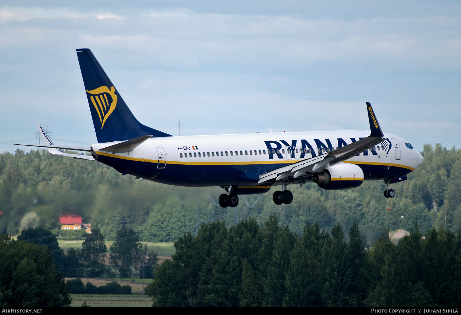 Aircraft Photo of EI-EMJ | Boeing 737-8AS | Ryanair | AirHistory.net #270460