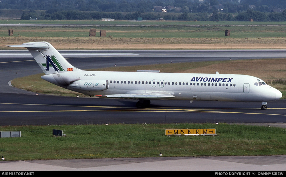 Aircraft Photo of Z3-ARA | McDonnell Douglas DC-9-33RC | Avioimpex | AirHistory.net #270467