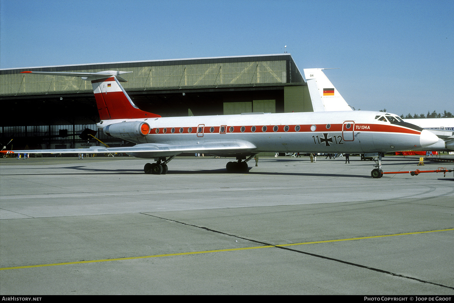 Aircraft Photo of 1112 | Tupolev Tu-134A | Germany - Air Force | AirHistory.net #270469