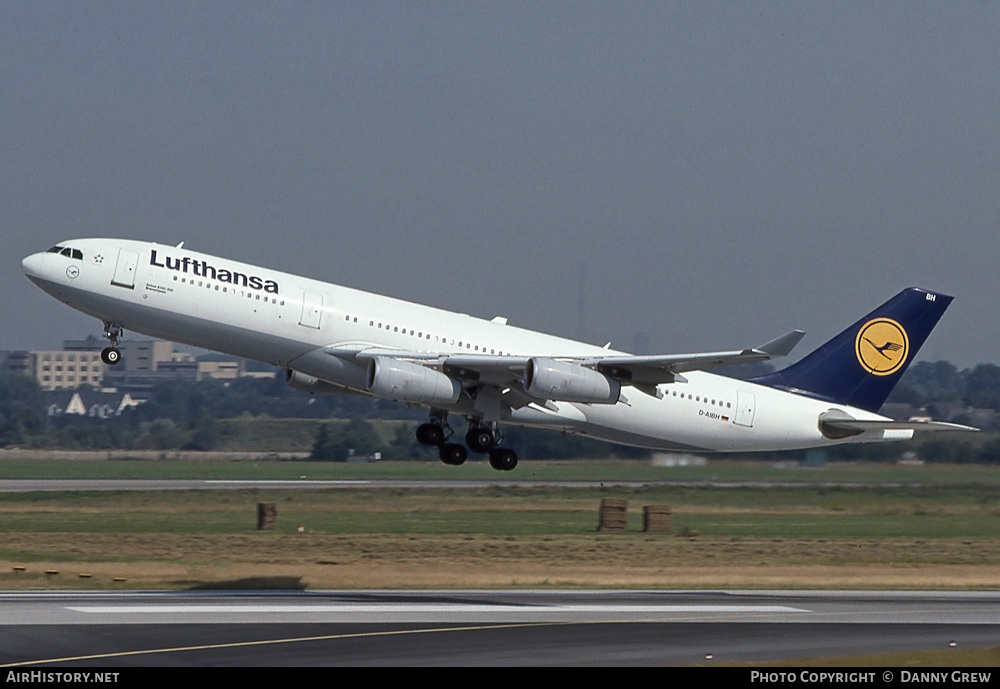 Aircraft Photo of D-AIBH | Airbus A340-211 | Lufthansa | AirHistory.net #270486