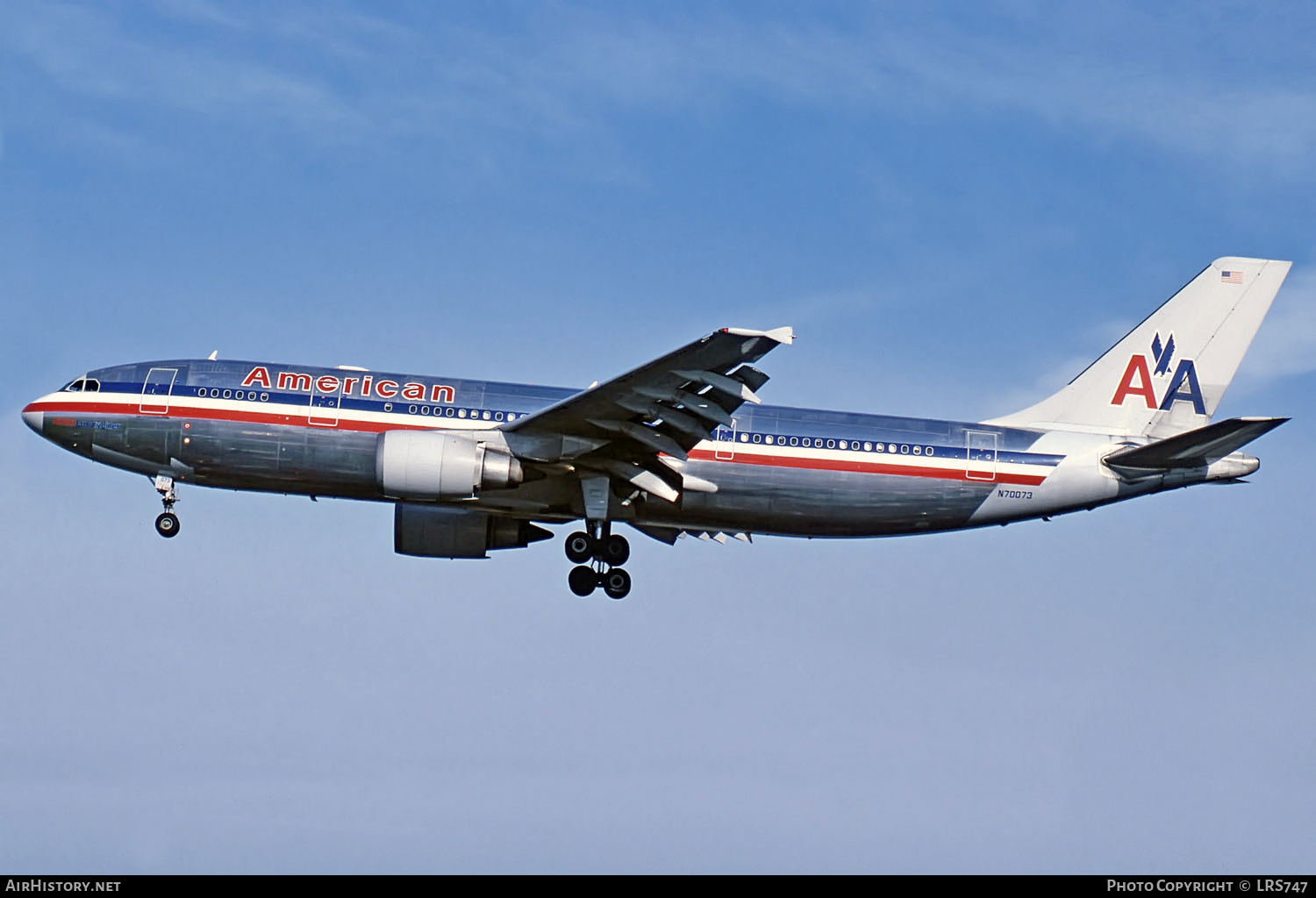 Aircraft Photo of N70073 | Airbus A300B4-605R | American Airlines | AirHistory.net #270487