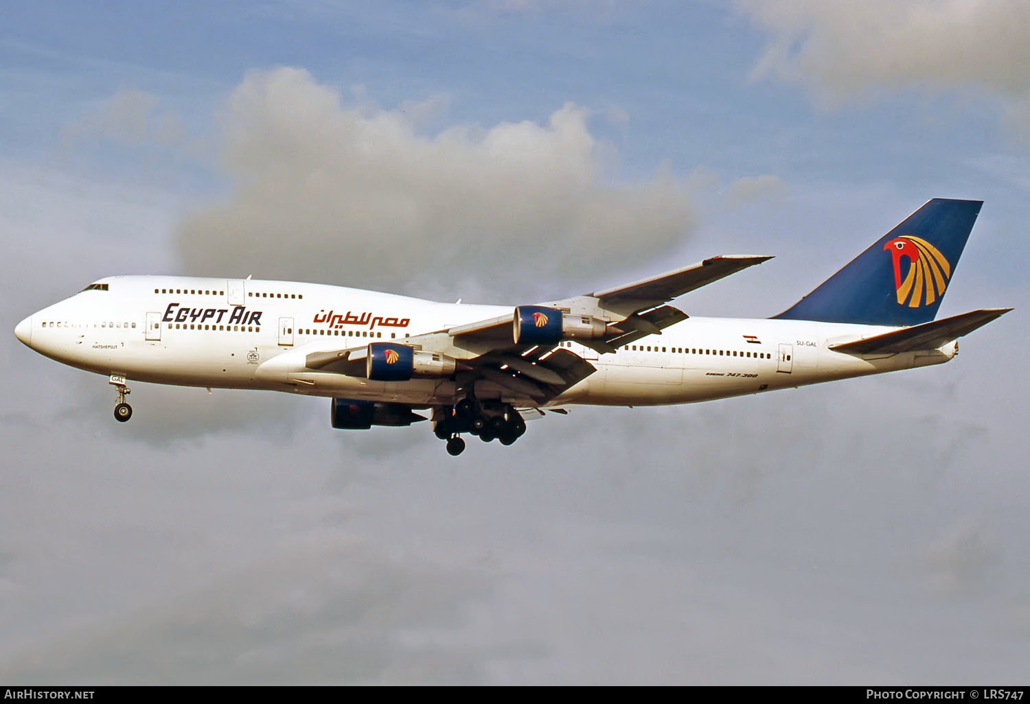 Aircraft Photo of SU-GAL | Boeing 747-366M | EgyptAir | AirHistory.net #270489