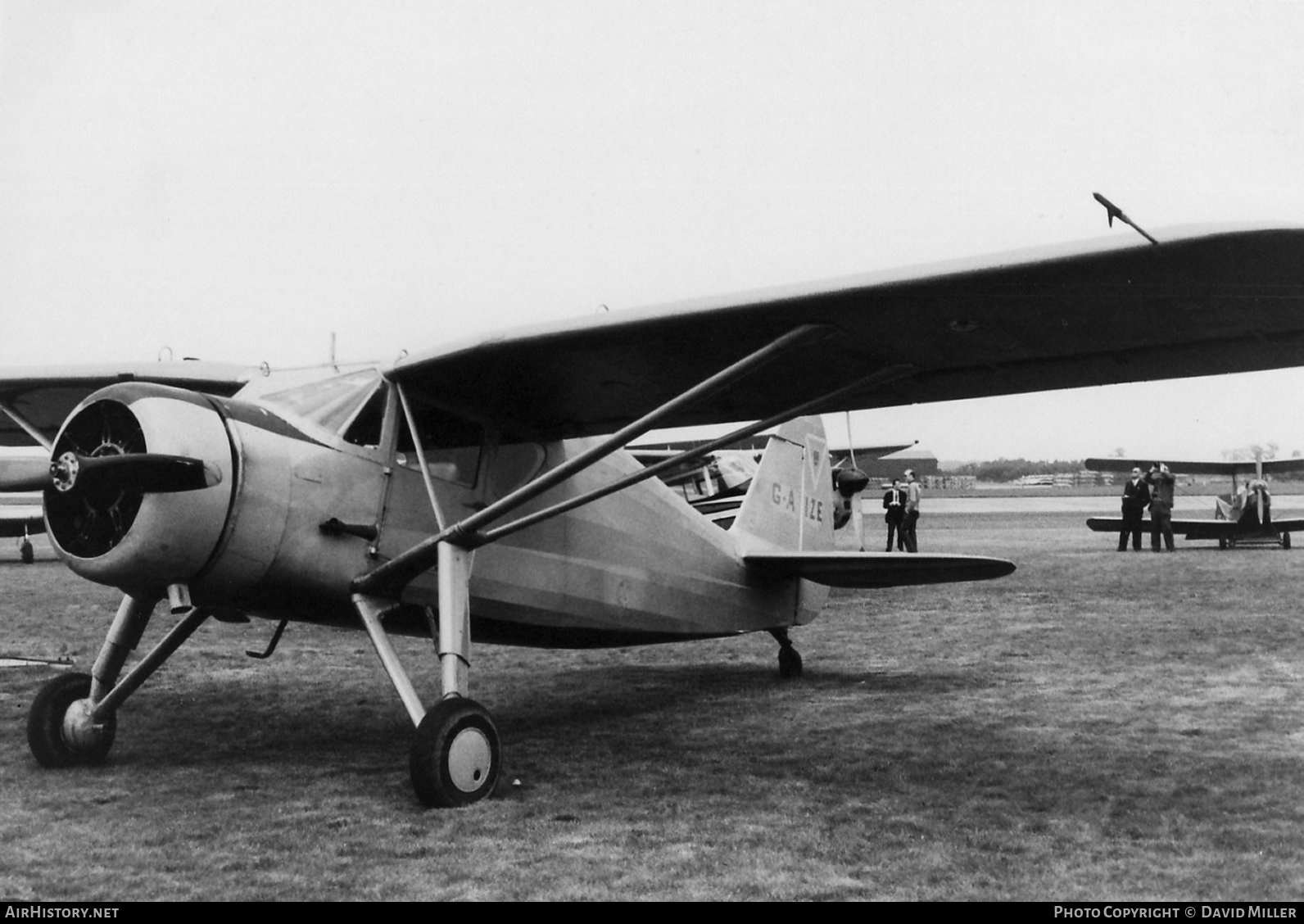 Aircraft Photo of G-AIZE | Fairchild 24W-41A | AirHistory.net #270495