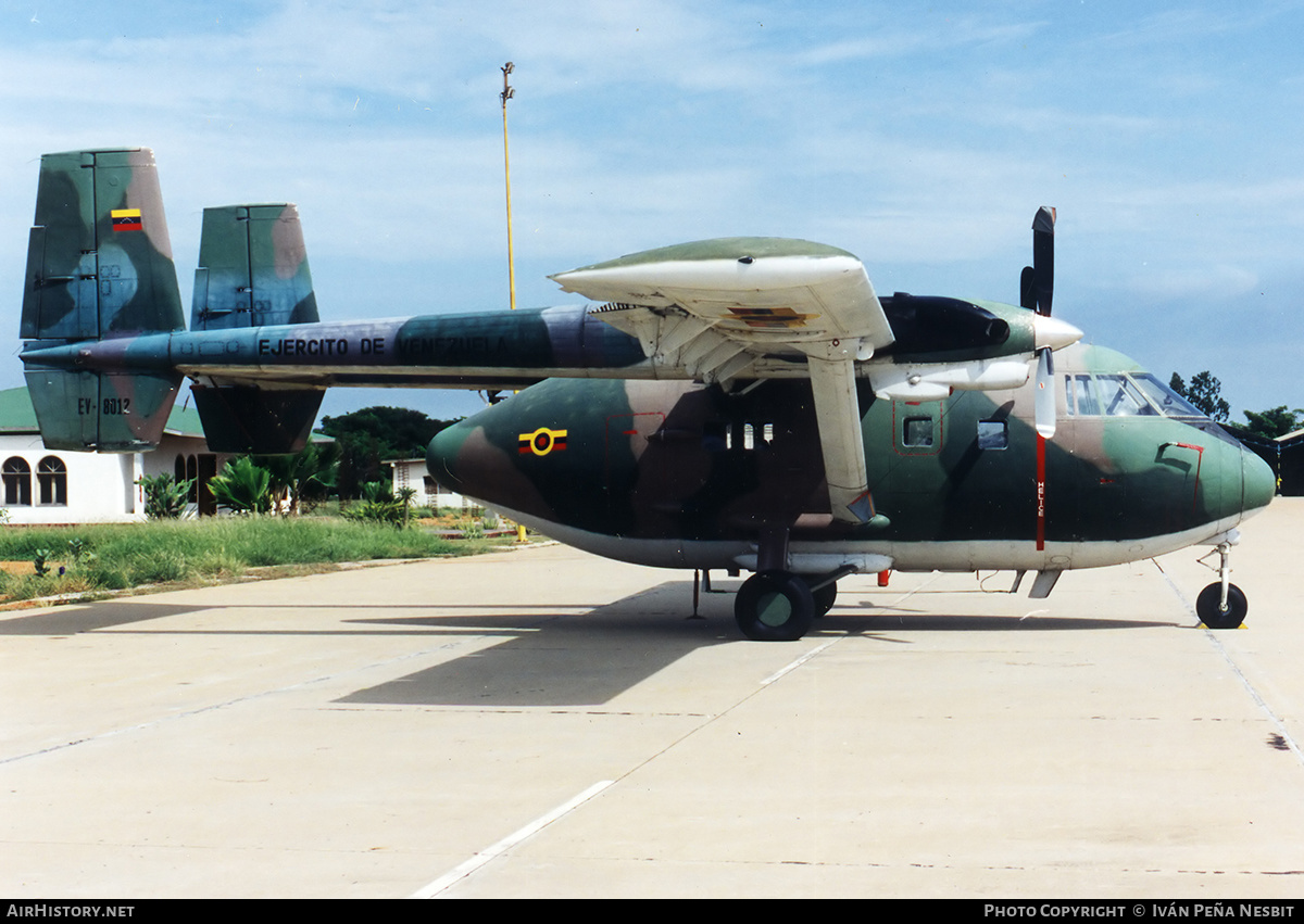 Aircraft Photo of EV-8012 | Israel Aircraft Industries IAI-201 Arava | Venezuela - Army | AirHistory.net #270502