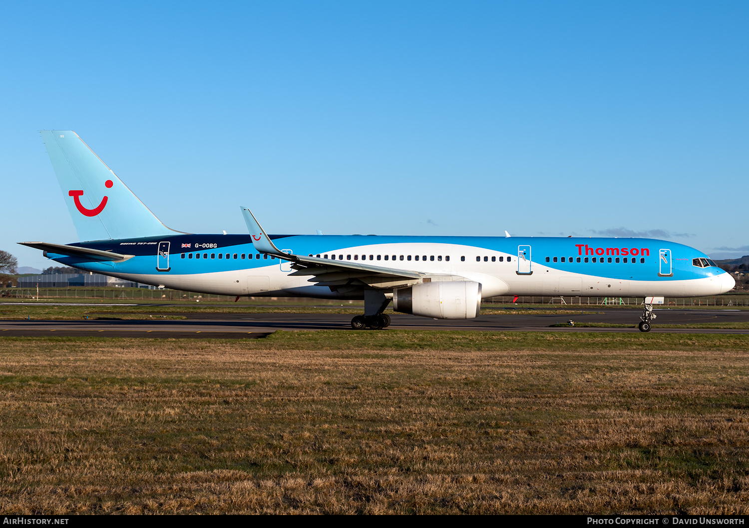 Aircraft Photo of G-OOBG | Boeing 757-236 | Thomson Airways | AirHistory.net #270504