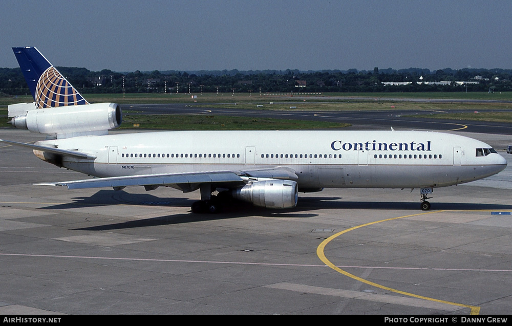 Aircraft Photo of N87070 | McDonnell Douglas DC-10-30/ER | Continental Airlines | AirHistory.net #270509