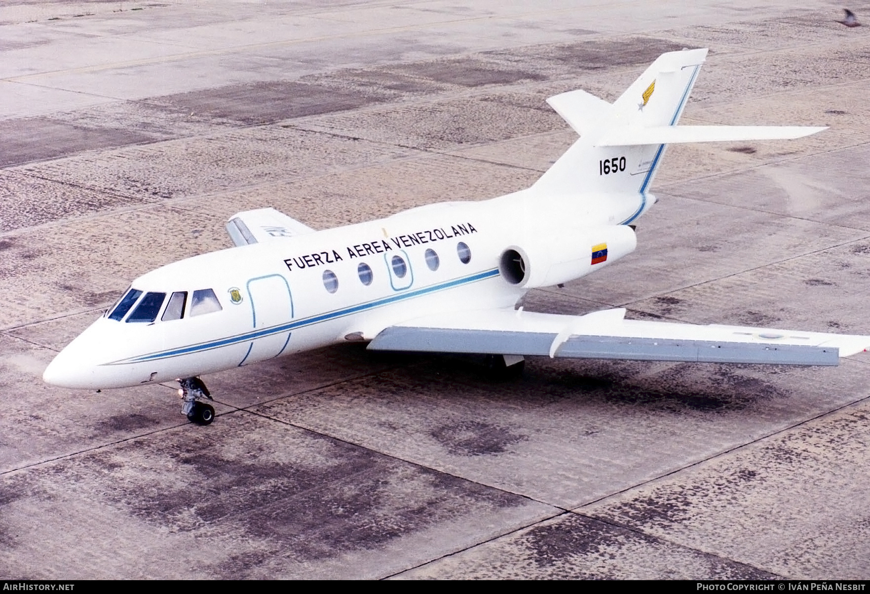 Aircraft Photo of 1650 | Dassault Falcon 20F | Venezuela - Air Force | AirHistory.net #270514