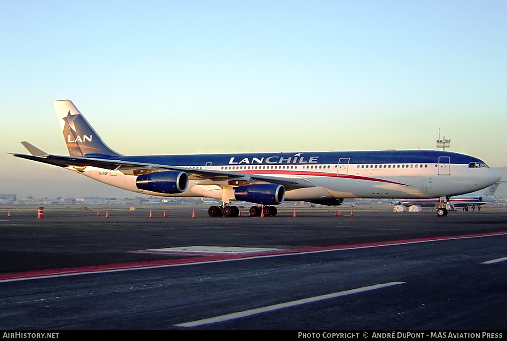 Aircraft Photo of CC-CQF | Airbus A340-313X | LAN Chile - Línea Aérea Nacional | AirHistory.net #270530