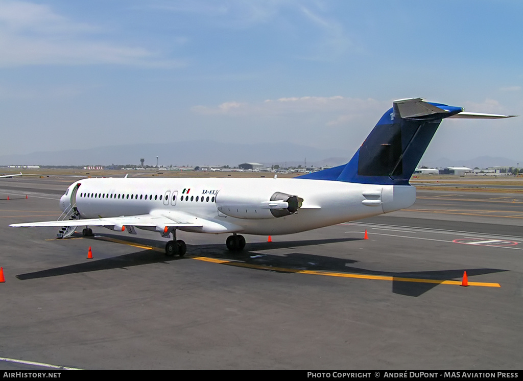 Aircraft Photo of XA-KXJ | Fokker 100 (F28-0100) | AirHistory.net #270541