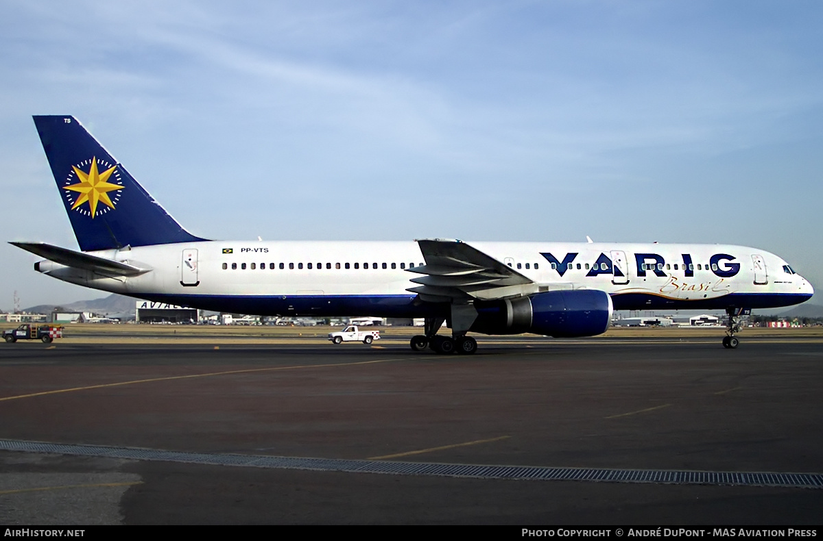 Aircraft Photo of PP-VTS | Boeing 757-256 | Varig | AirHistory.net #270548