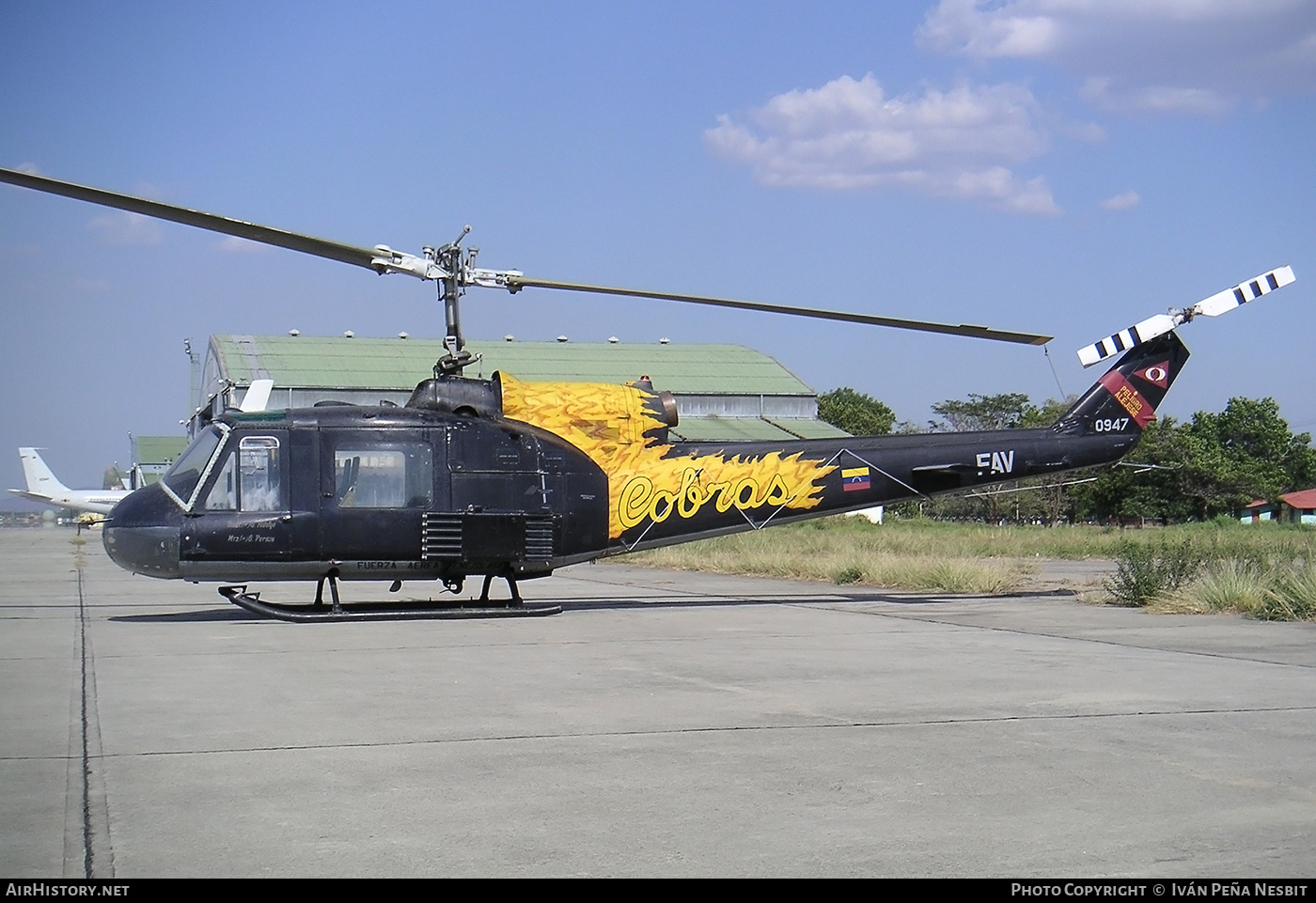 Aircraft Photo of 0947 | Bell UH-1B Iroquois | Venezuela - Air Force | AirHistory.net #270549