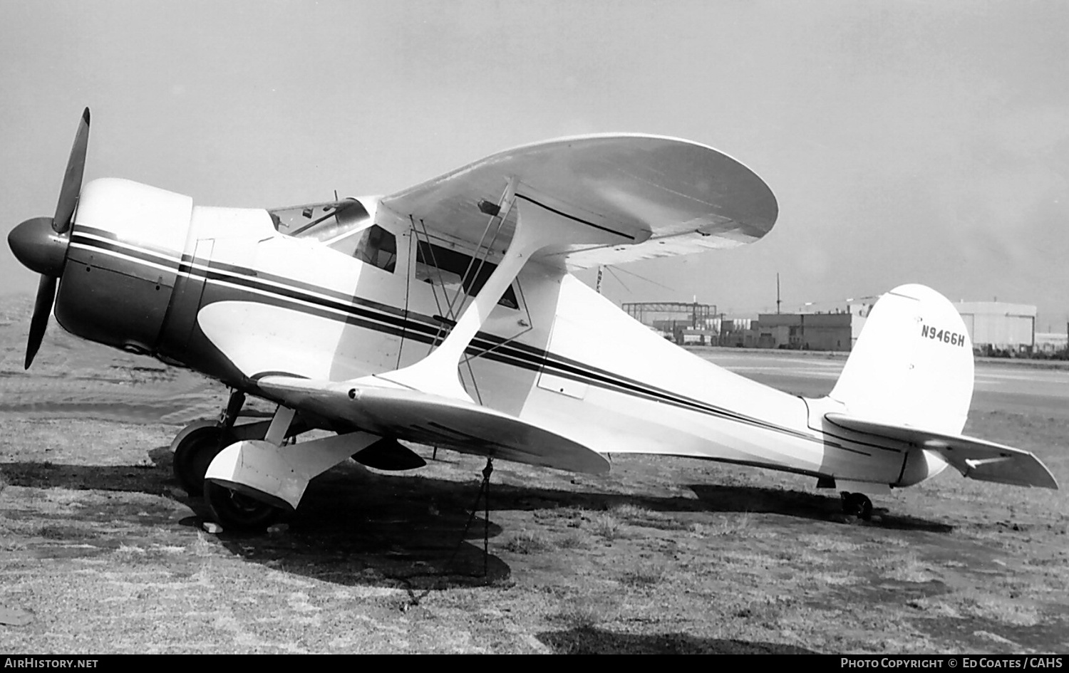 Aircraft Photo of N9466H | Beech D17S | AirHistory.net #270563