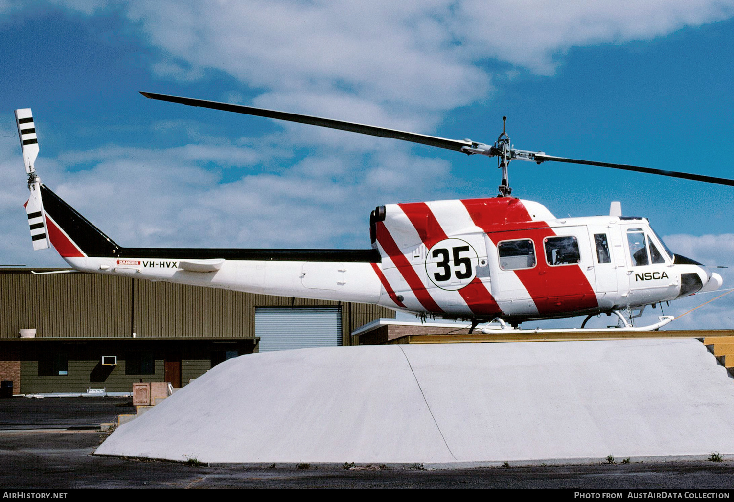 Aircraft Photo of VH-HVX | Bell 212 Twin Two-Twelve | NSCA - National Safety Council of Australia | AirHistory.net #270570