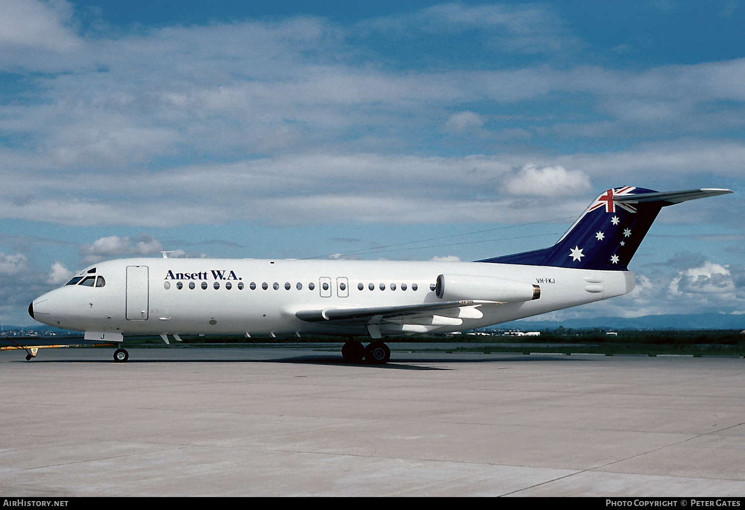 Aircraft Photo of VH-FKJ | Fokker F28-4000 Fellowship | Ansett W.A. | AirHistory.net #270575