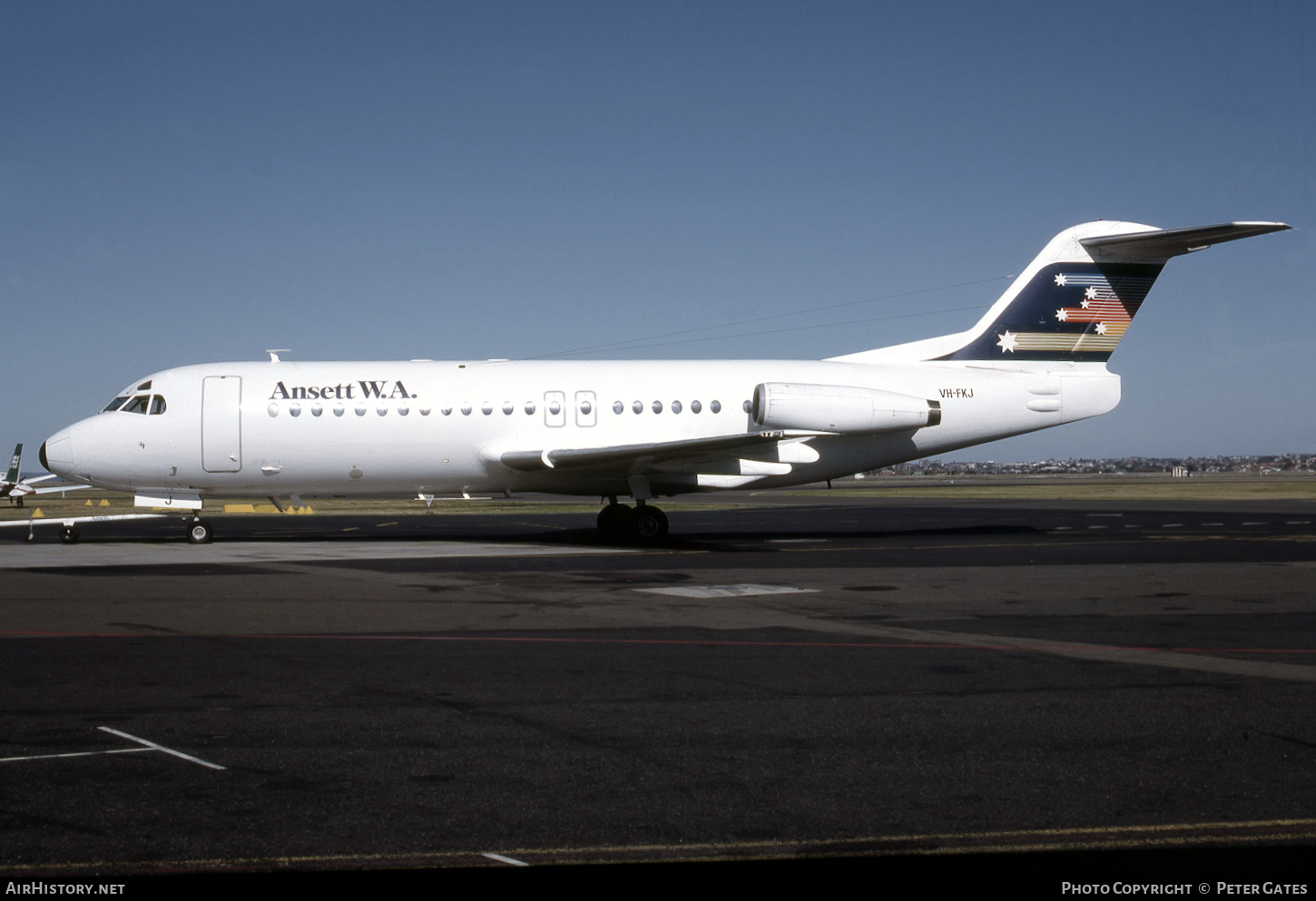 Aircraft Photo of VH-FKJ | Fokker F28-4000 Fellowship | Ansett W.A. | AirHistory.net #270577