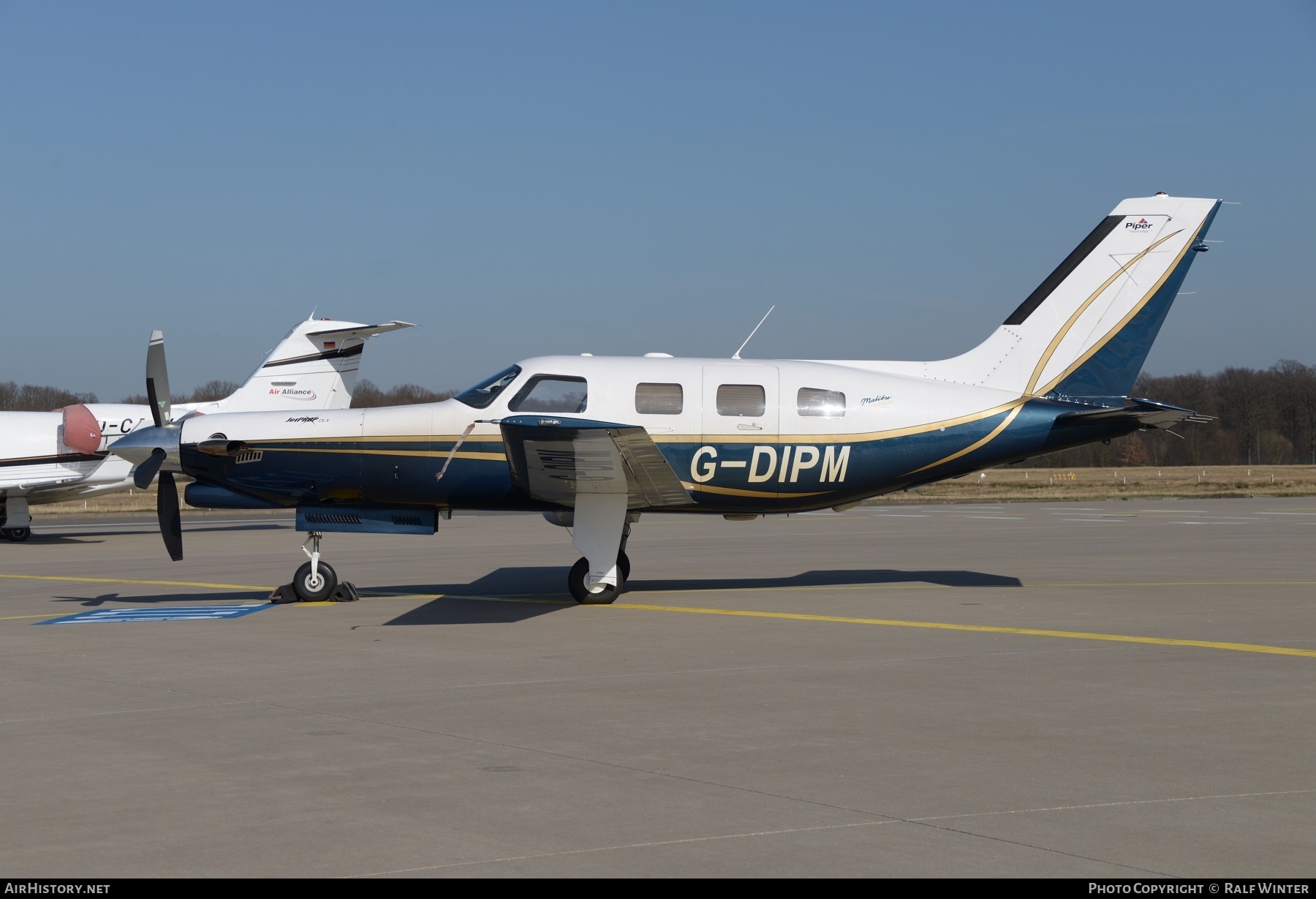 Aircraft Photo of G-DIPM | Piper PA-46-350P Malibu Mirage | AirHistory.net #270593