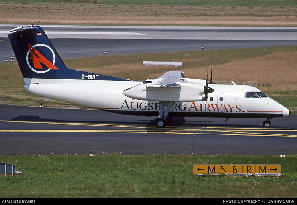 Aircraft Photo of D-BIRT | De Havilland Canada DHC-8-106 Dash 8 | Augsburg Airways | AirHistory.net #270597