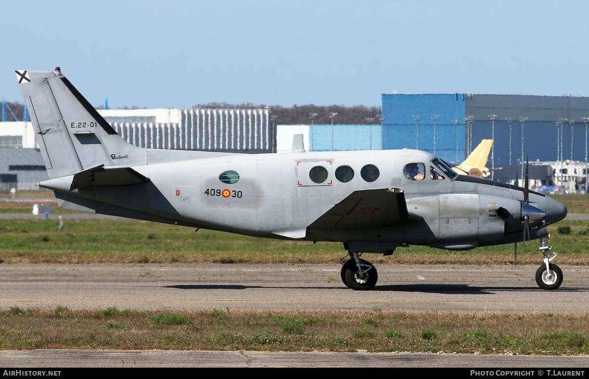 Aircraft Photo of E.22-01 | Beech C90 King Air | Spain - Air Force | AirHistory.net #270600