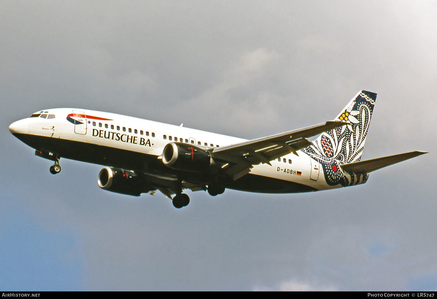 Aircraft Photo of D-ADBH | Boeing 737-3L9 | Deutsche BA | AirHistory.net #270607