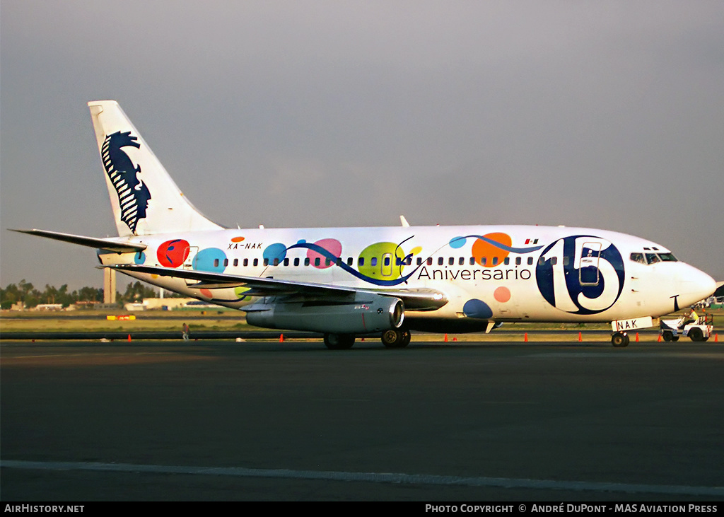 Aircraft Photo of XA-NAK | Boeing 737-219/Adv | Aviacsa - Aviación de Chiapas | AirHistory.net #270611