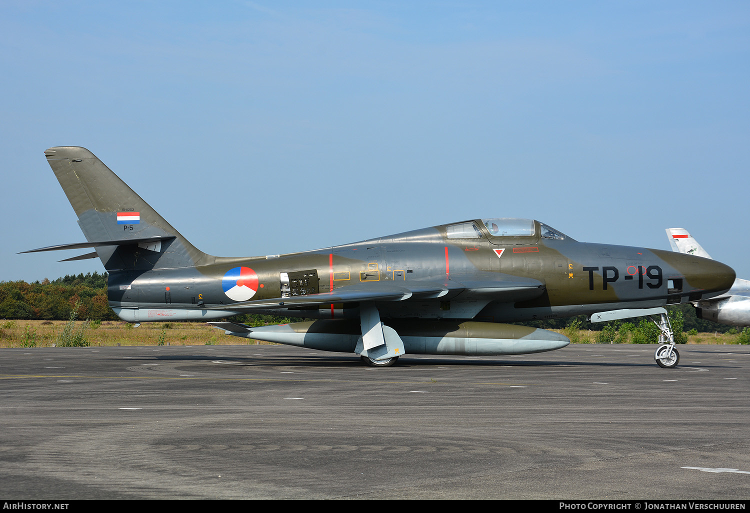 Aircraft Photo of P-5 | Republic RF-84F Thunderflash | Netherlands - Air Force | AirHistory.net #270618