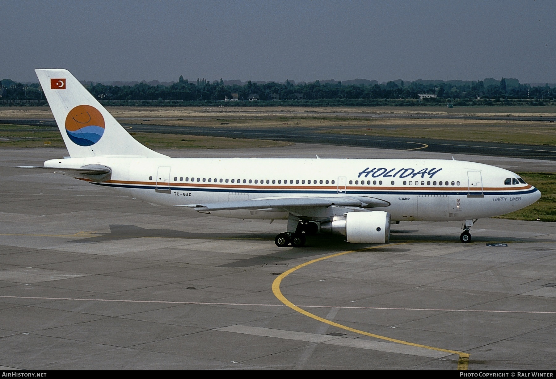 Aircraft Photo of TC-GAC | Airbus A310-222 | Holiday Airlines | AirHistory.net #270621