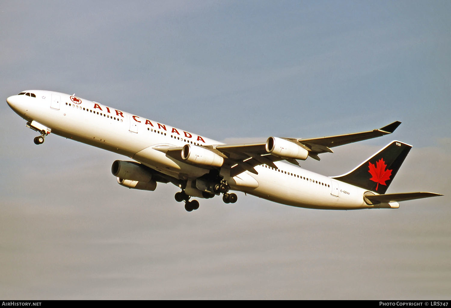 Aircraft Photo of C-GDVV | Airbus A340-313X | Air Canada | AirHistory.net #270645