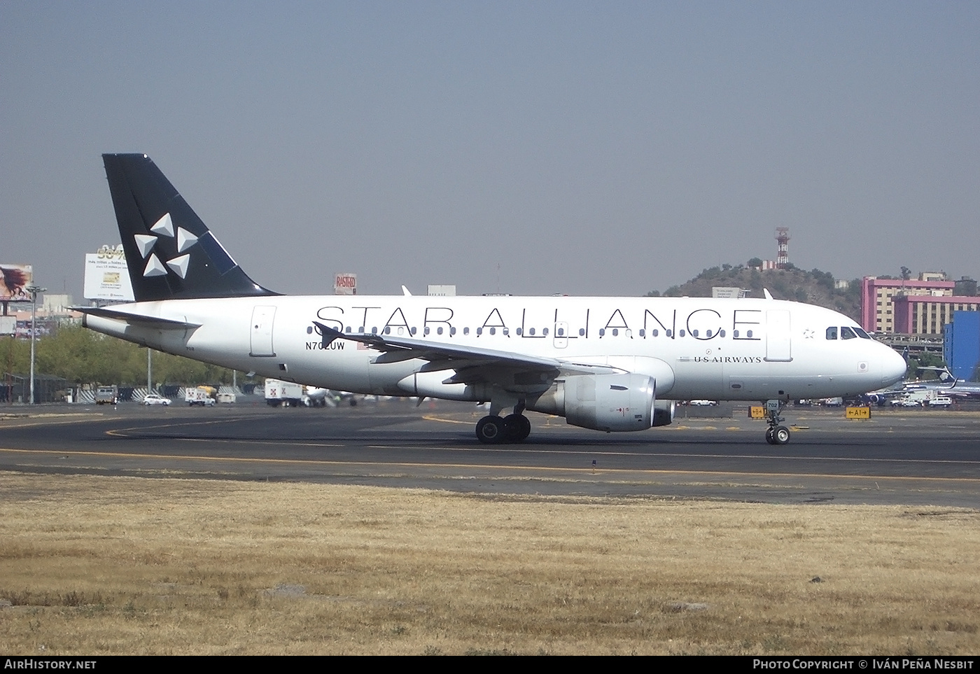 Aircraft Photo of N702UW | Airbus A319-112 | US Airways | AirHistory.net #270651