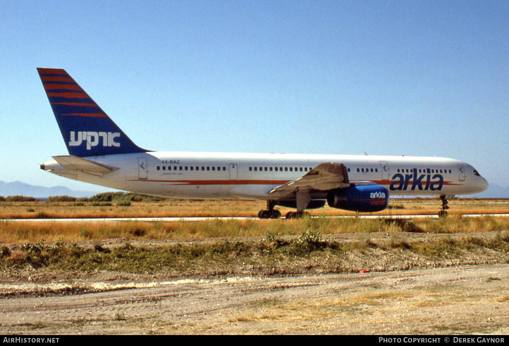Aircraft Photo of 4X-BAZ | Boeing 757-236 | Arkia Israeli Airlines | AirHistory.net #270666
