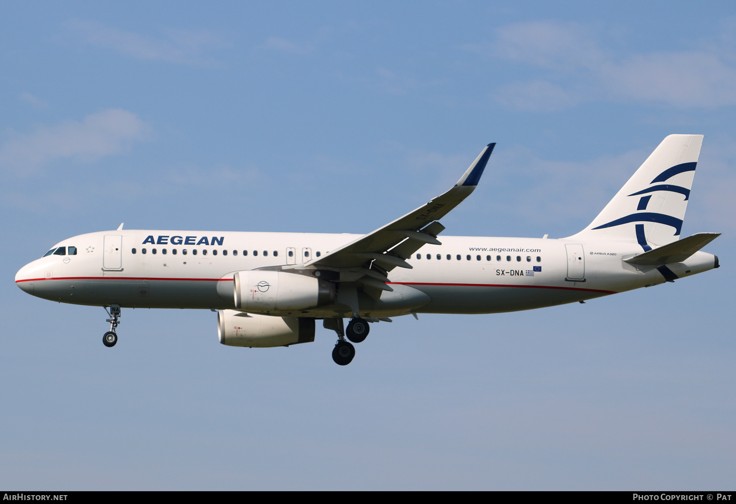 Aircraft Photo of SX-DNA | Airbus A320-232 | Aegean Airlines | AirHistory.net #270680