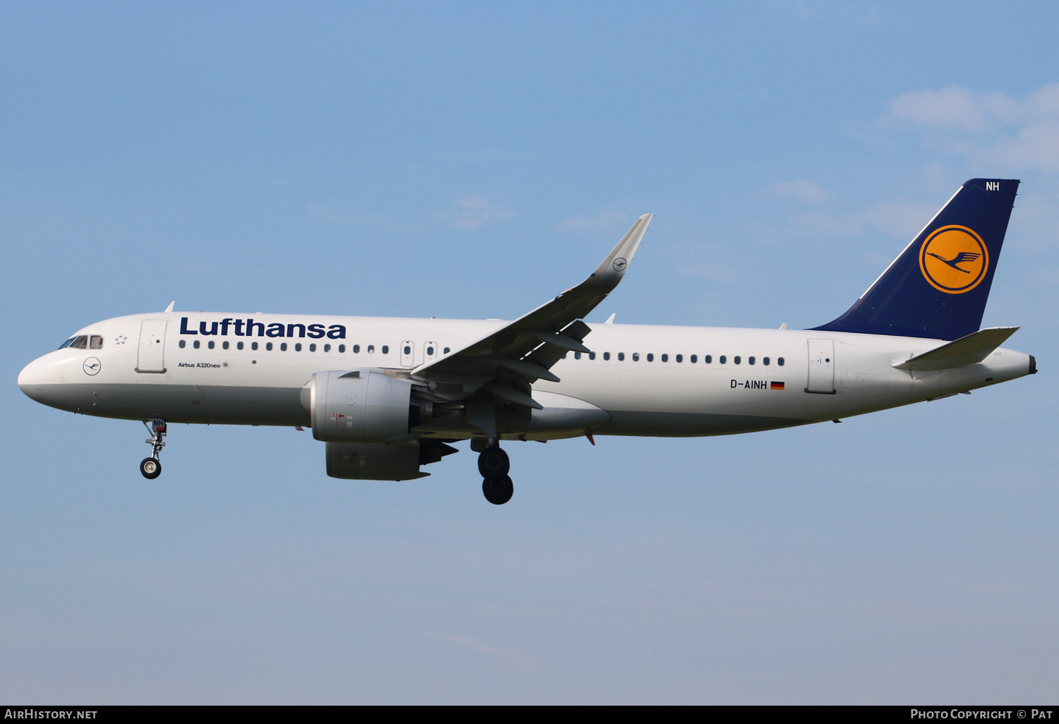 Aircraft Photo of D-AINH | Airbus A320-271N | Lufthansa | AirHistory.net #270683