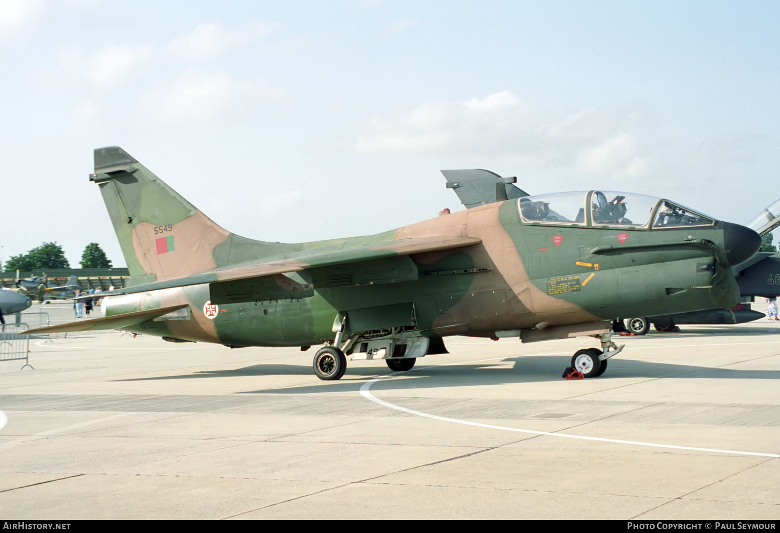 Aircraft Photo of 5549 | LTV TA-7P Corsair II | Portugal - Air Force | AirHistory.net #270707