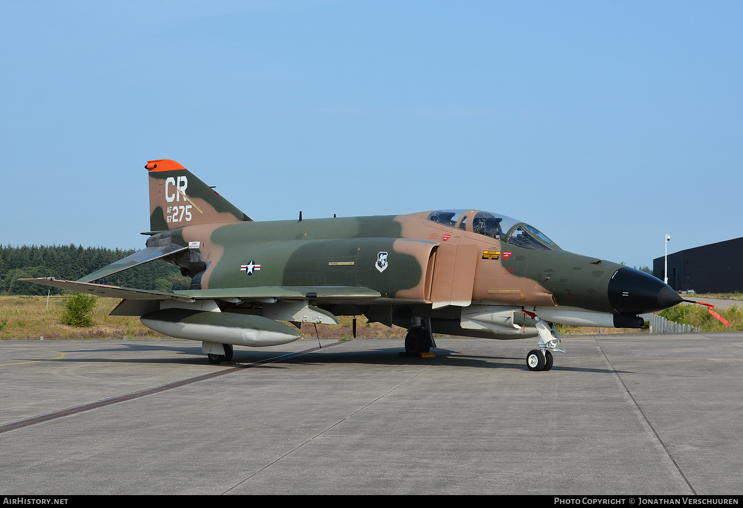 Aircraft Photo of 67-0275 / AF67-275 | McDonnell Douglas F-4E Phantom II | USA - Air Force | AirHistory.net #270723