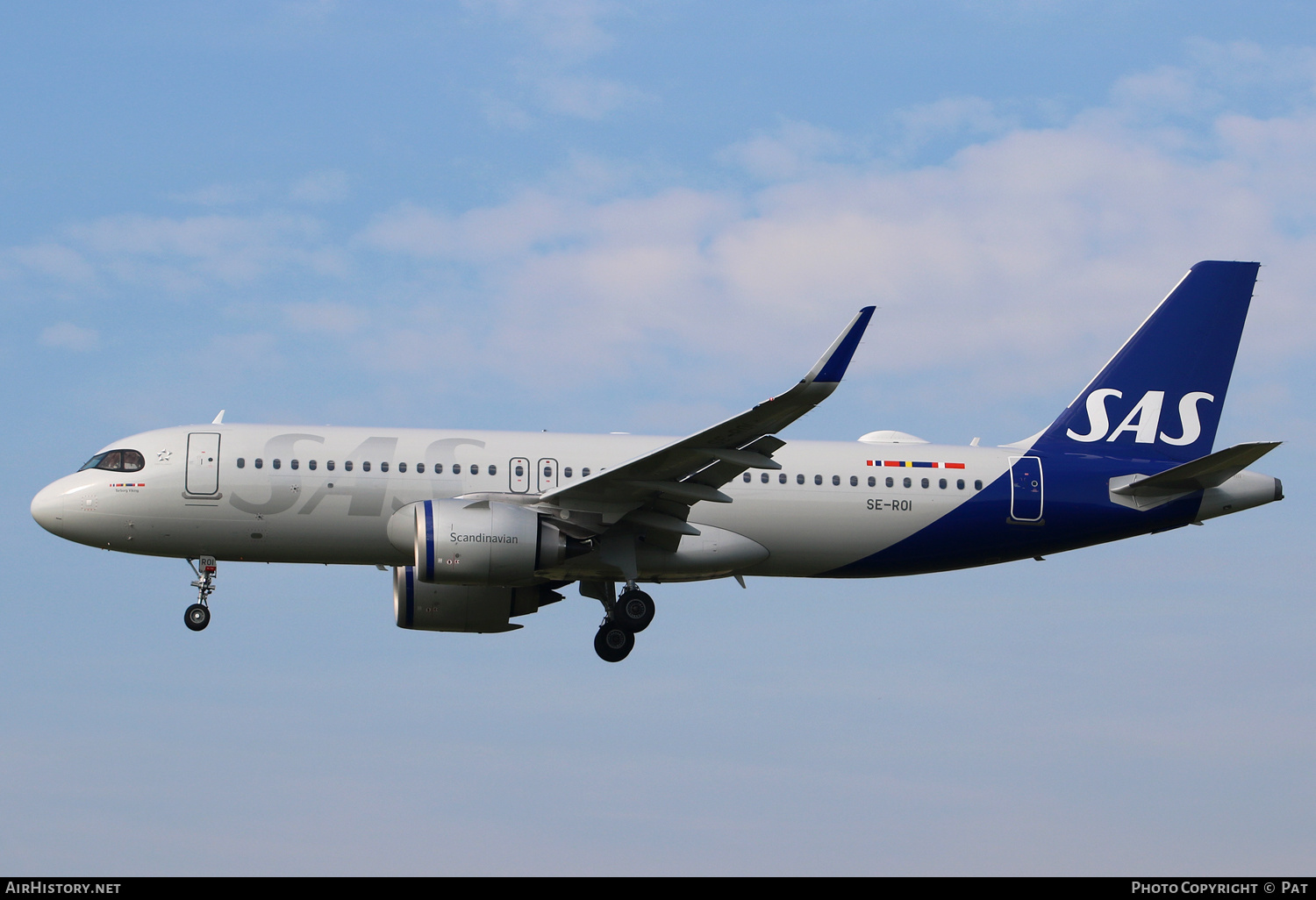 Aircraft Photo of SE-ROI | Airbus A320-251N | Scandinavian Airlines - SAS | AirHistory.net #270743