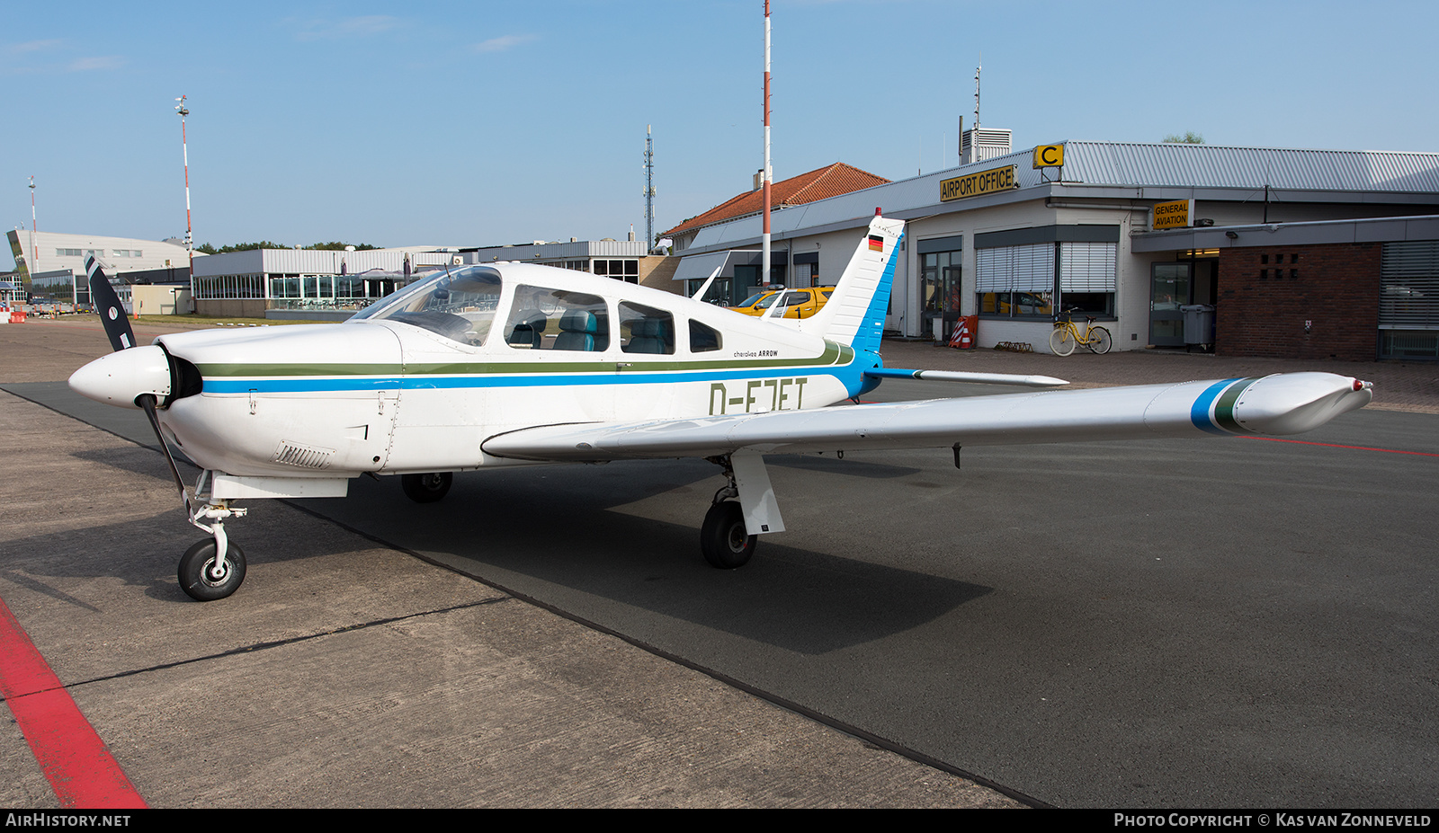 Aircraft Photo of D-EJET | Piper PA-28R-200 Cherokee Arrow II | AirHistory.net #270772