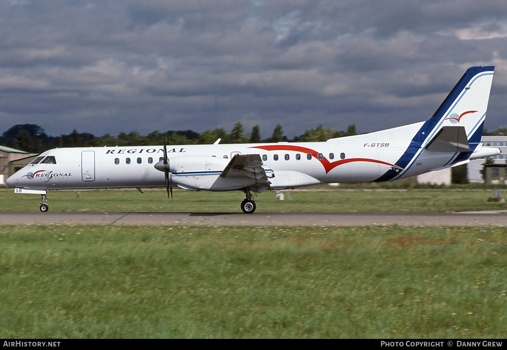 Aircraft Photo of F-GTSB | Saab 2000 | Régional Airlines | AirHistory.net #270786