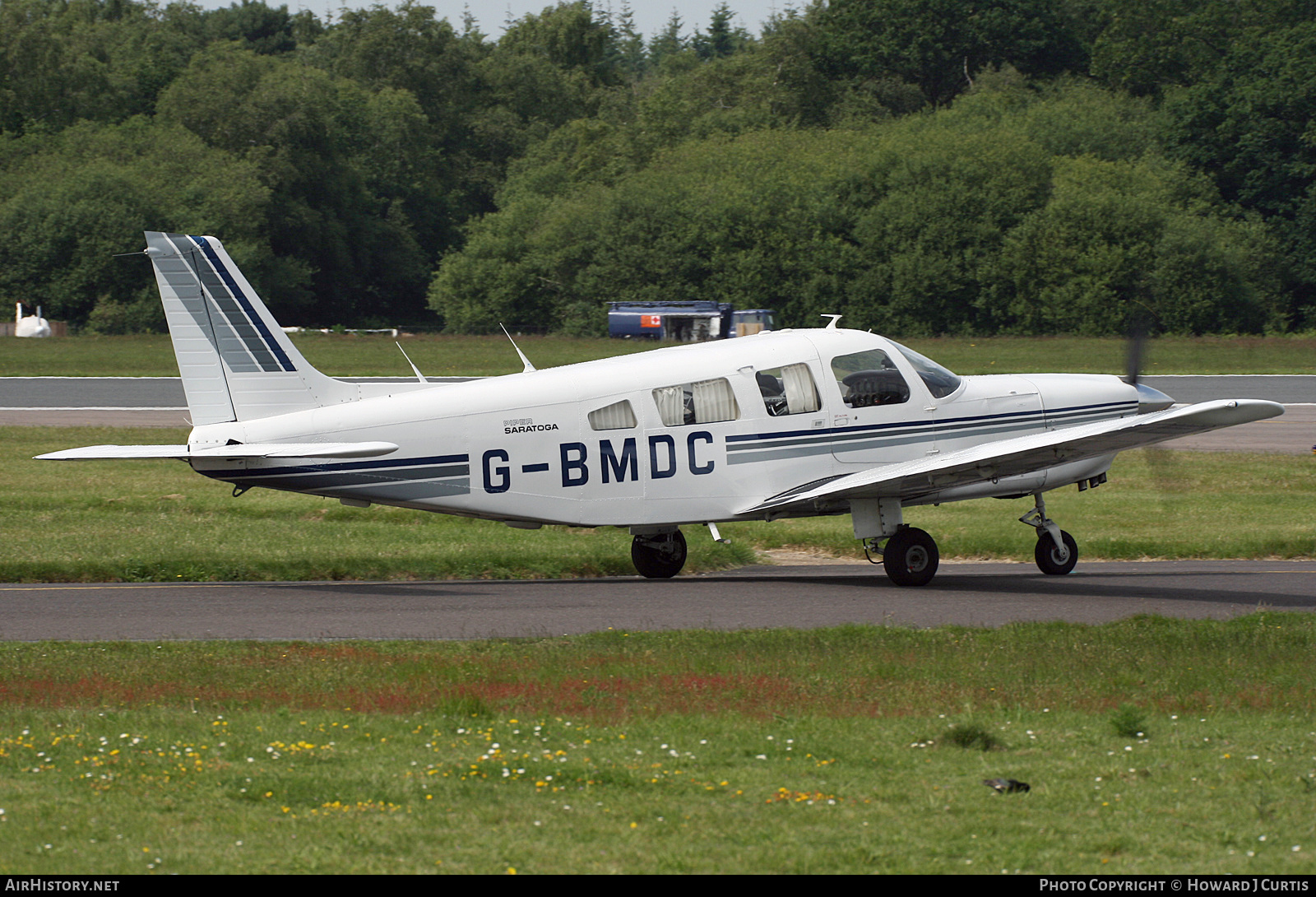 Aircraft Photo of G-BMDC | Piper PA-32-301 Saratoga | AirHistory.net #270789