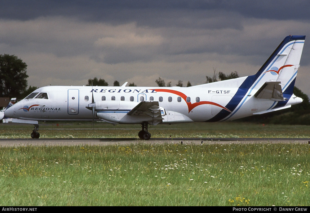 Aircraft Photo of F-GTSF | Saab 340B | Régional Airlines | AirHistory.net #270795