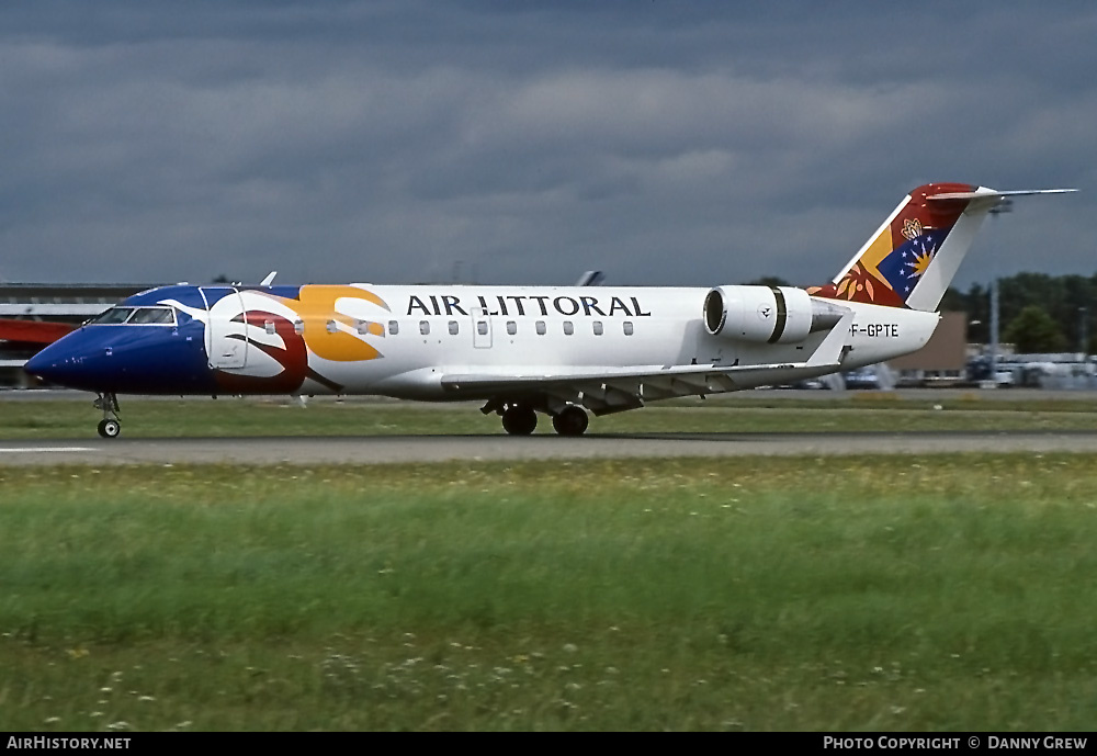 Aircraft Photo of F-GPTE | Bombardier CRJ-100ER (CL-600-2B19) | Air Littoral | AirHistory.net #270796